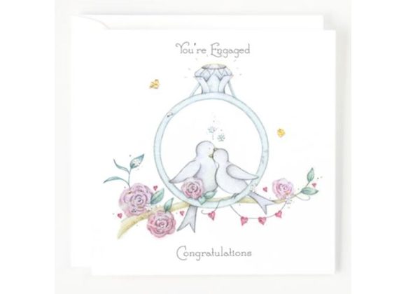 You're Engaged card by Berni Parker