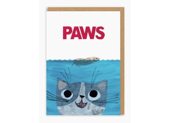 PAWS Greeting Card