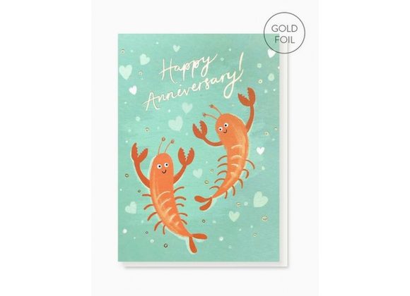 Lobsters Anniversary Card by Stormy Knight