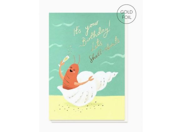 Let's shell-ebrate! Birthday CArd