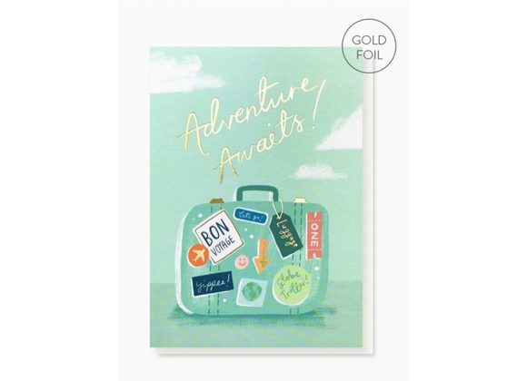 Adventure Awaits - Bon Voyage Card