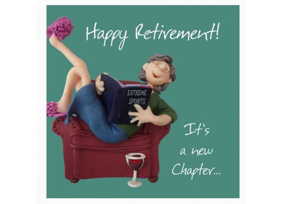 New Chapter - Retirement Card by Erica Sturla
