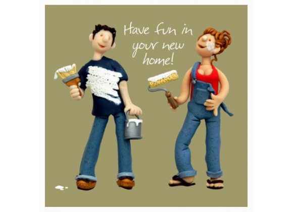 Have fun in your new home! by Erica Sturla