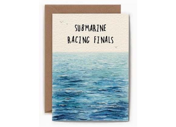 Submarine Racing Finals by Bewilderbeest
