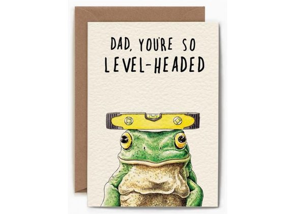 Dad, You're so Level-Headed by Bewilderbeest
