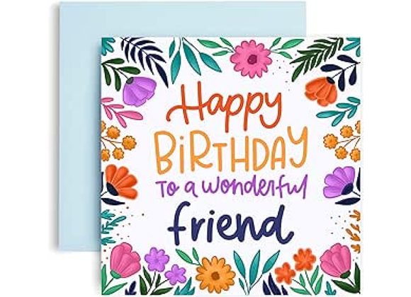 Friend Birthday Card