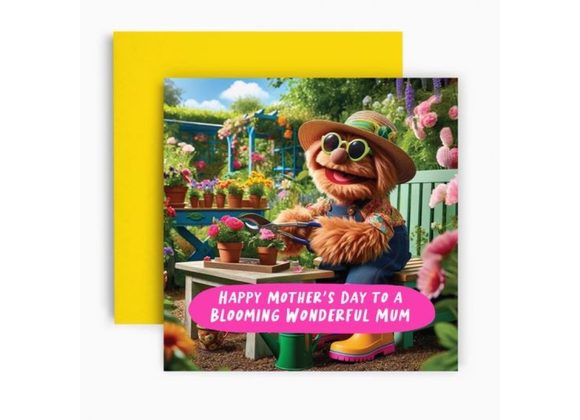 Blooming Wonderful Mum - Mother's Day Card