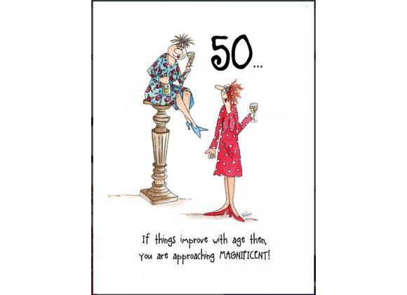 50 Approaching magnificent - Camilla & Rose Card
