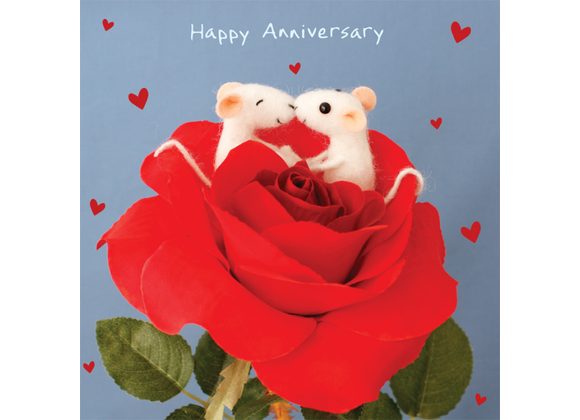 Happy Anniversary - Mice and Rose