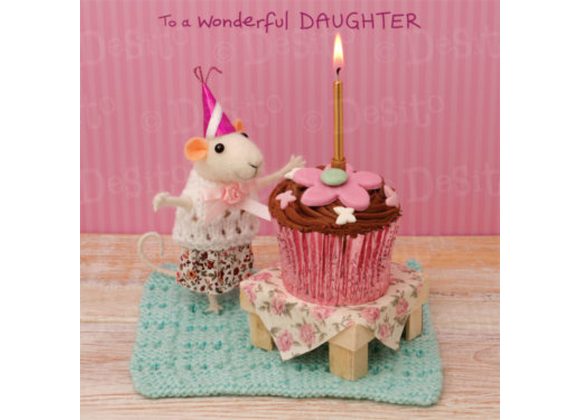 To a wonderful DAUGHTER - Birthday Card