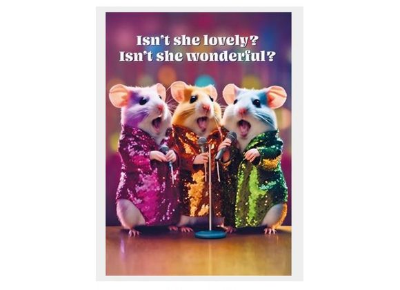 Isn't she lovely?... - Birthday Card