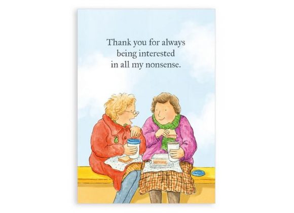 All my nonsense Greetings card - Nice Things By Helena