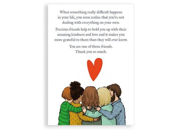 Grateful Greetings card - Nice Things By Helena