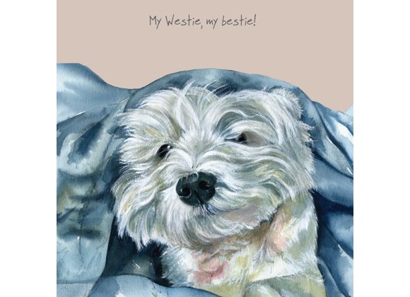 West Highland Terrier Greeting Card