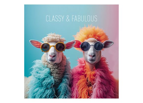 Classy & Fabulous - Coola Coola Card