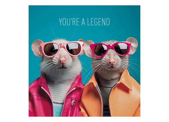 You're A Legend - Coola Coola Card