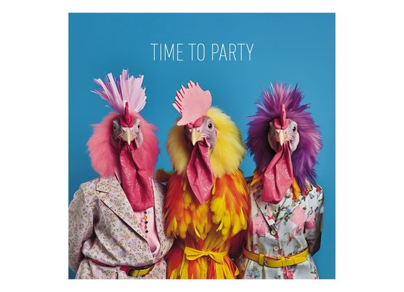 Time To Party- Coola Coola Card