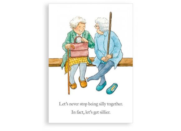 Silly Together Greetings card - Nice Things By Helena