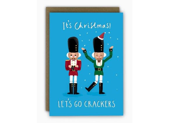 Let's Go Crackers - Christmas Card by Running with Scissors