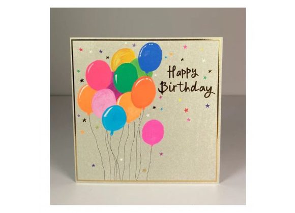 Happy Birthday Balloons - Card by Paper Salad