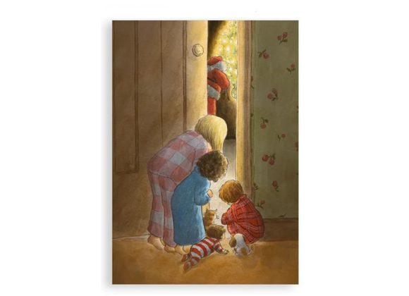 A special visitor - Nice Things By Helena Christmas Card