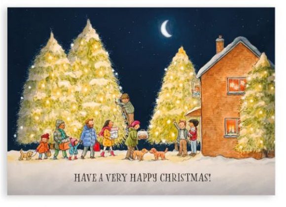 Christmas Eve - Nice Things By Helena Christmas Card