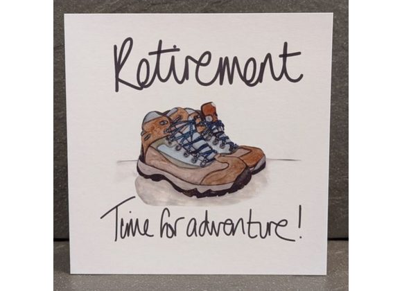 Retirement - Time For Adventure! Card