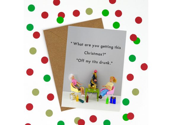 What are you getting this Christmas - Bold & Bright Card