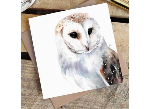 Orion Owl Greetings Card