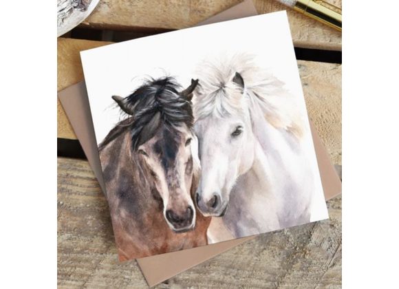 Horse Love Greetings Card