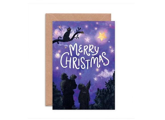 Christmas Star Card by Emily Nash