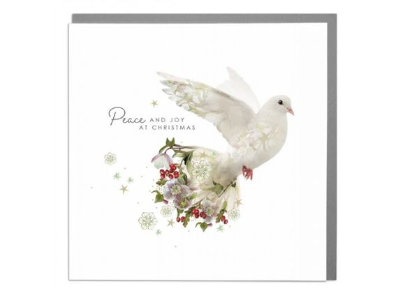 Dove Christmas Card by Lola Design