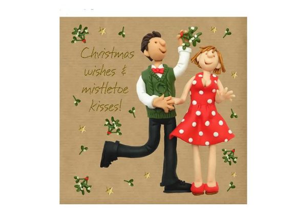 Christmas wishes & mistletoe kisses!  by Erica Sturla