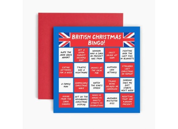 British Christmas Bingo!