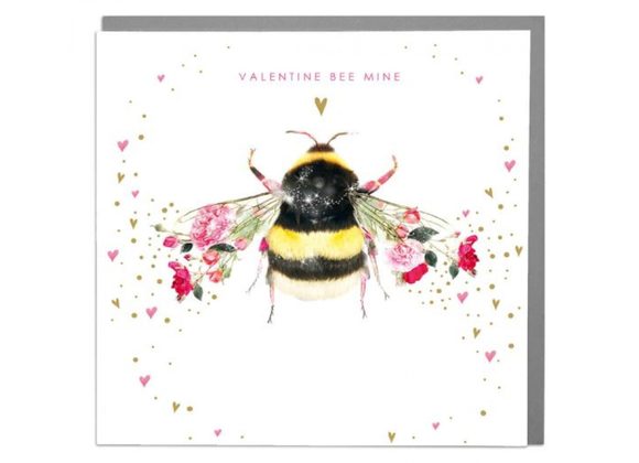 Valentine Bee Mine Card by Lola Design