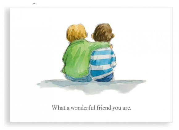 Wonderful Friend Greetings card - Nice Things By Helena