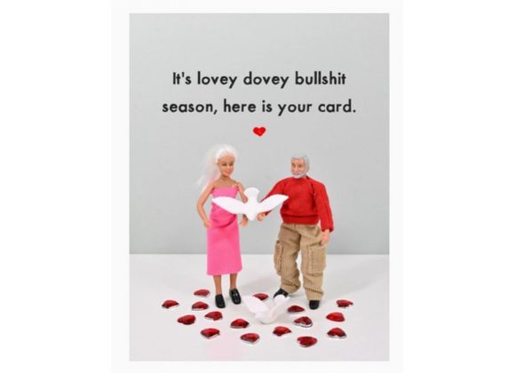 Lovey Dovey Season card by Bold & Bright