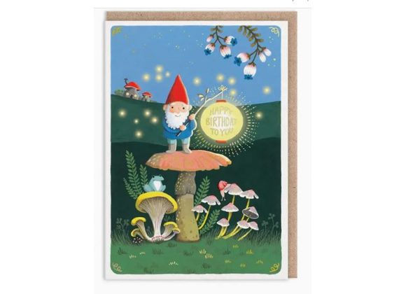 Birthday Gnome Card by Ohh Deer