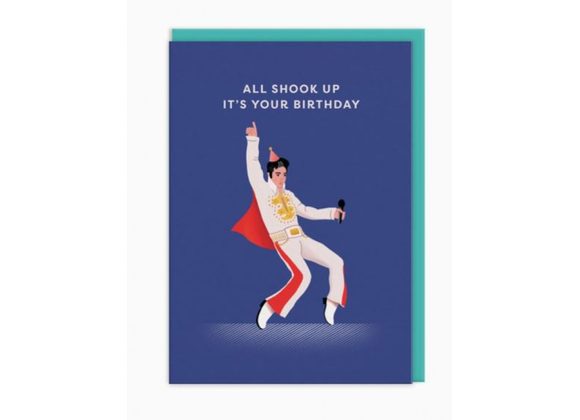 Elvis Birthday Card by Ohh Deer