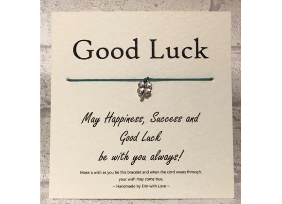 Good Luck... Wish Bracelet -  Handmade By Erin