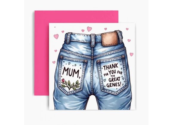 Mum Thank you for the Great Genes Card 