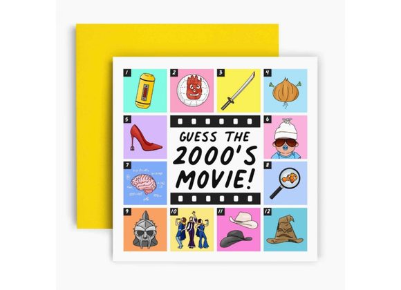 Guess the 2000's Movie Card by Huxters