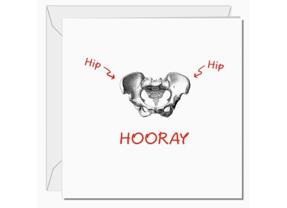 Hip Hip Hooray - Card by Swizzoo.