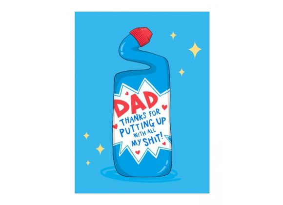DAD Thanks for putting up with all my S**t, by Running with Scissors