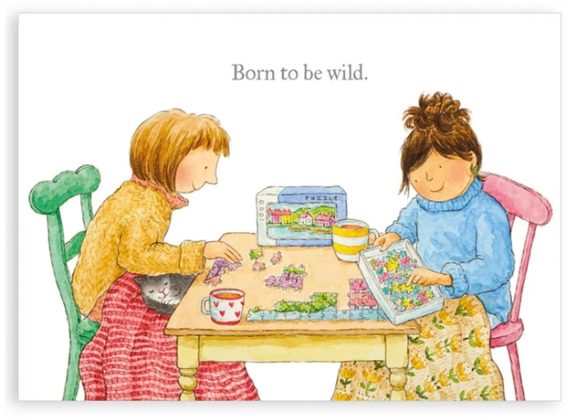 Born to be wild Greetings card - Nice Things By Helena
