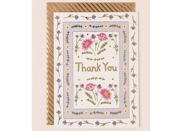 Thank You Card by Apple & Clover Card