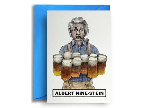 Albert Nine-Stein by Quite Good Cards