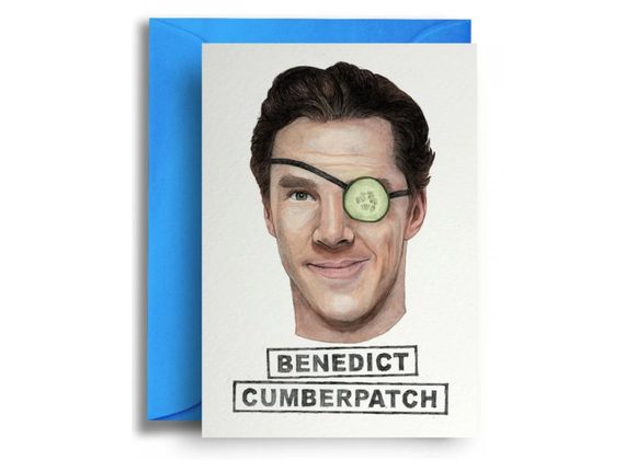 Benedict Cumberpatch by Quite Good Cards
