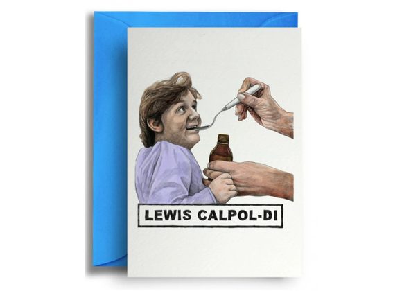 Lewis Calpol-di by Quite Good Cards
