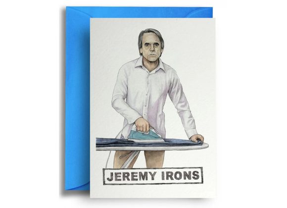 Jeremy Irons by Quite Good Cards